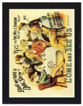 837 dog show poster 1880s 2 Vintage Advert A4 Photo Print