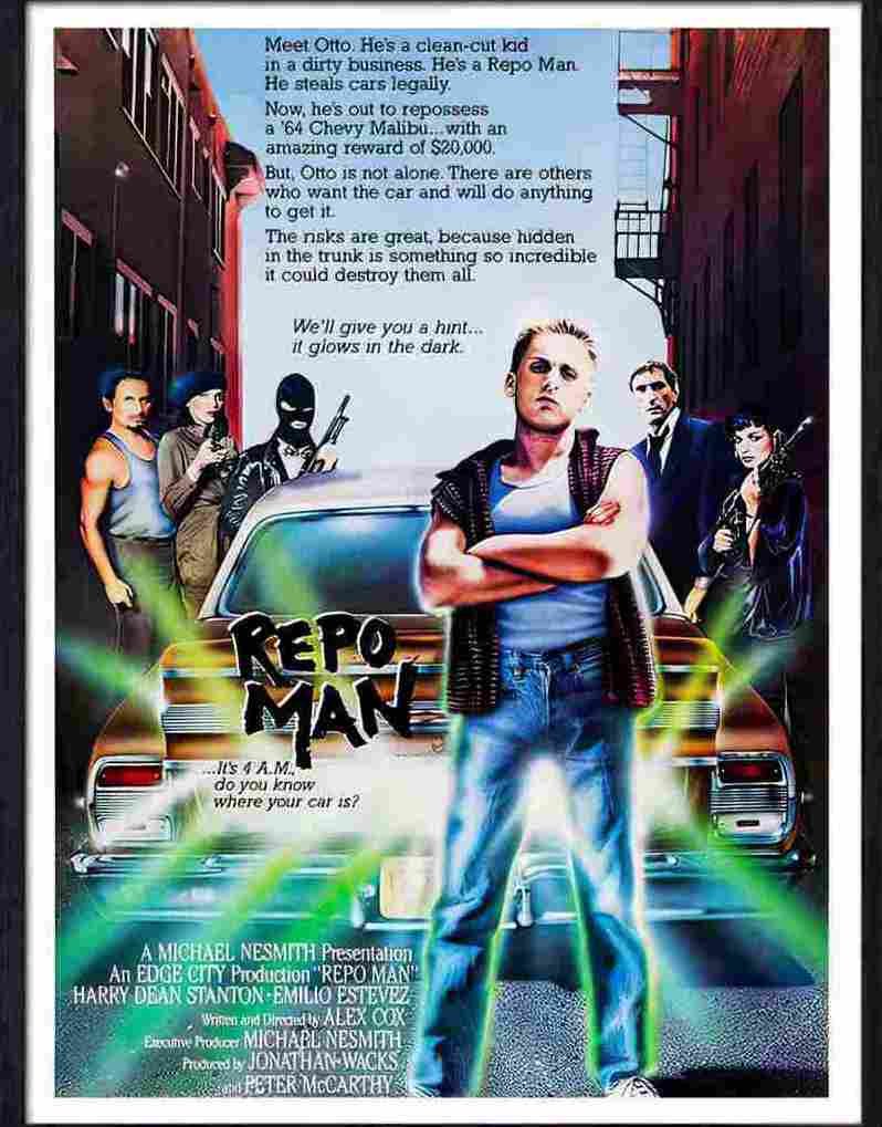 84 repo man Advert A4 Photo Print