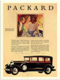 842 packard 1928 2 Vintage Advert A4 Photo Print