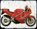 851 Sp 89 1 A4 Photo Print Motorbike Vintage Aged