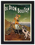 863 cycles de dion bouton fournery 1920s 2 Vintage Advert A4 Photo Print