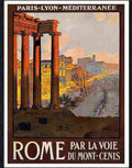 88 rome travel poster Advert A4 Photo Print