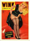 885 wink 2 Vintage Advert A4 Photo Print