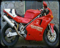 888 Sp5 94 4 A4 Photo Print Motorbike Vintage Aged