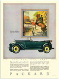 888 packard 1926 2 Vintage Advert A4 Photo Print