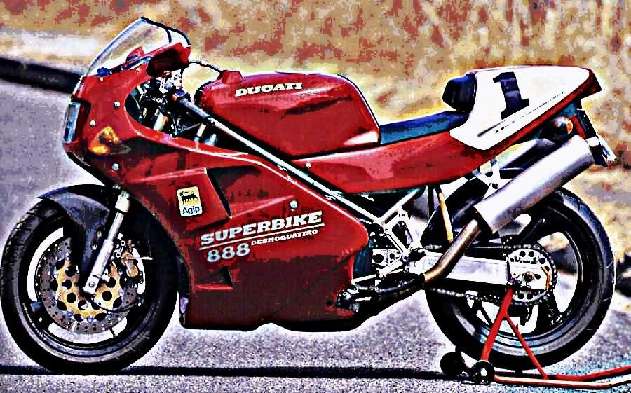 888 sp0 motorbike A4 Photo Print