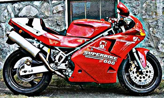 888 sp5 motorbike A4 Photo Print