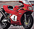 888 sps motorbike A4 Photo Print