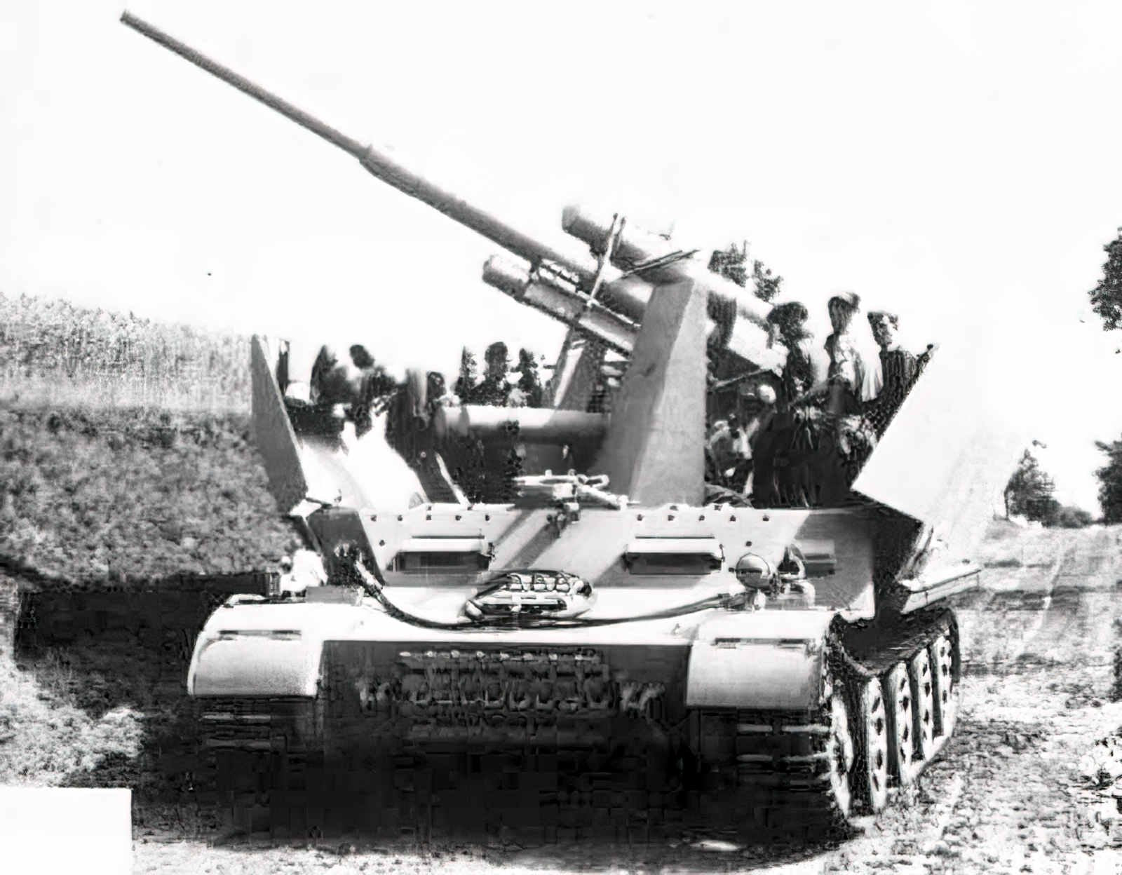88mm Flak 37 (2) Military A4 Photo Print