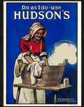 8K hudsons soap 1917 Advert A4 Photo Print