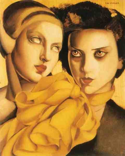9 De Lempicka 1927 Young Ladies A4 Photo Print