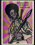 9 african american solidarity black panther poster 1969 Advert A4 Photo Print