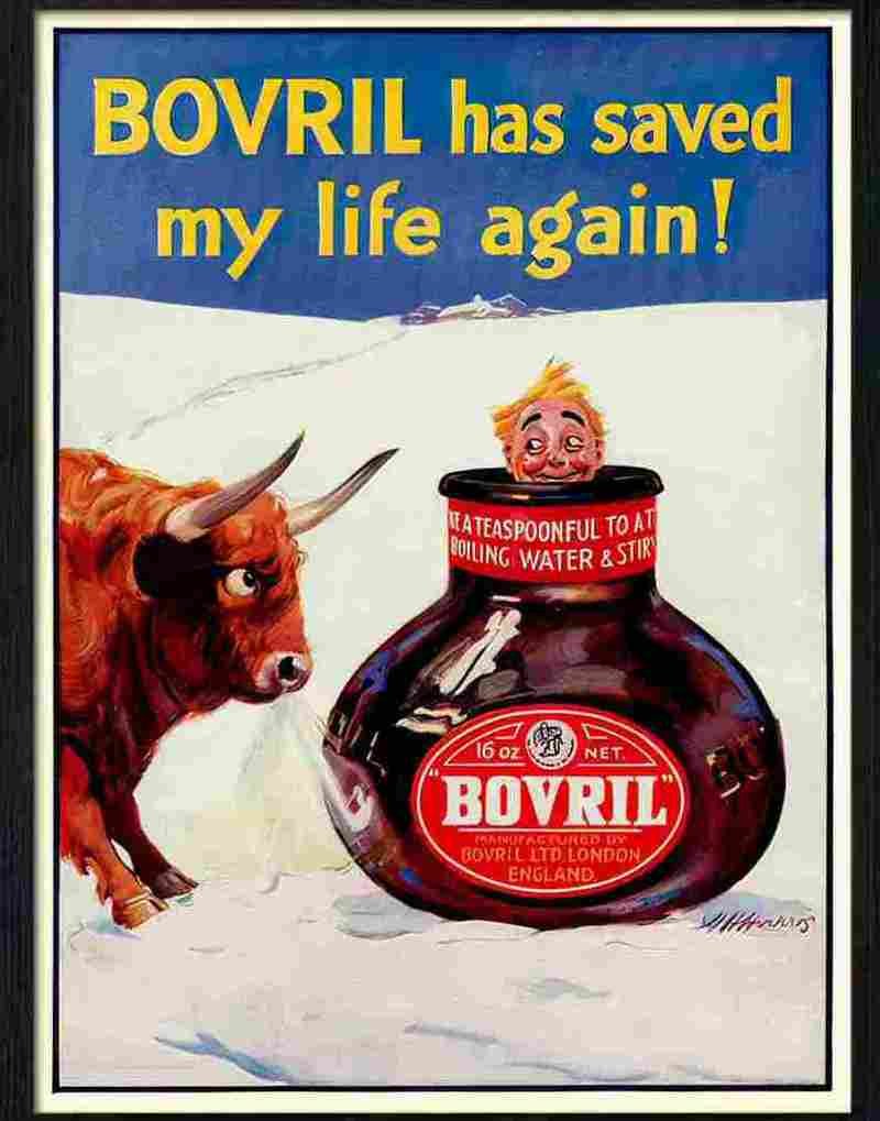 9 bovrill advert 1920s Advert A4 Photo Print