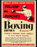 9 boxing news Advert A4 Photo Print