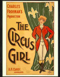 9 circus girl theatre poster Advert A4 Photo Print