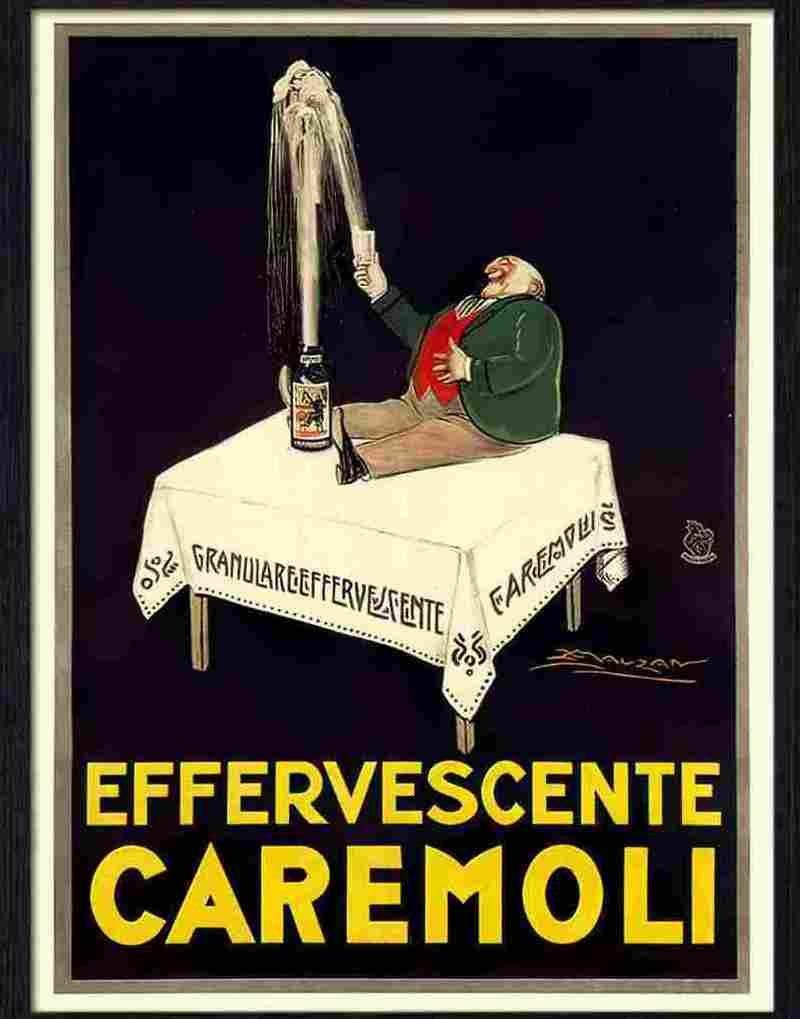 9 effervescente caremoli mauzan sparkling wine drinks advert 1920s Advert A4 Photo Print