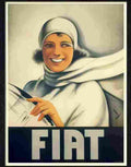 9 fiat mario gros 1923 2 Advert A4 Photo Print