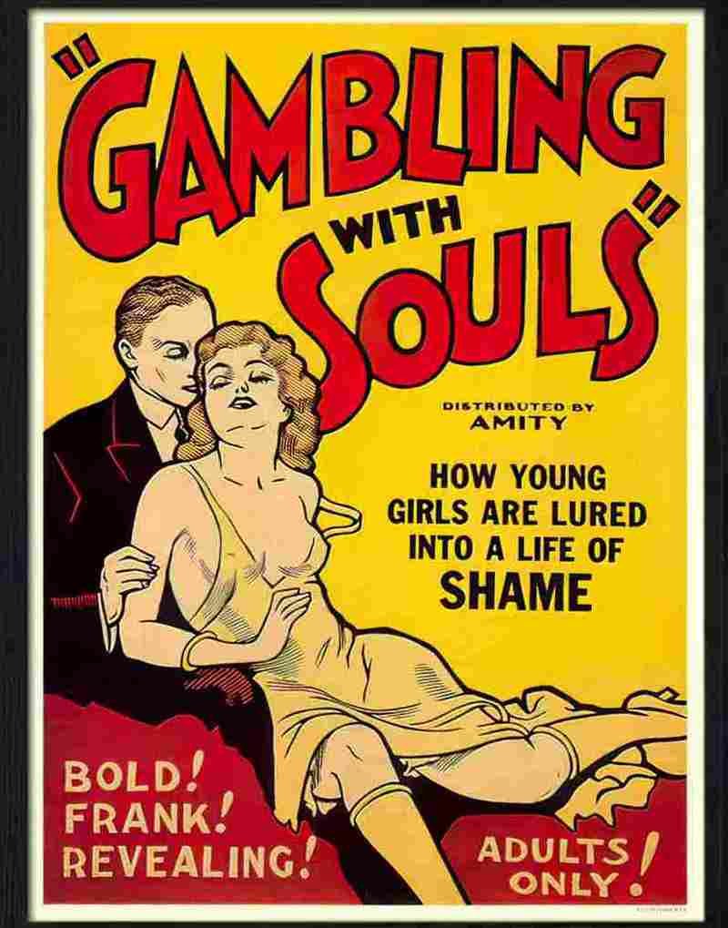9 gambling with souls movie poster Advert A4 Photo Print