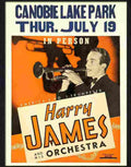 9 harry james concert poster Advert A4 Photo Print