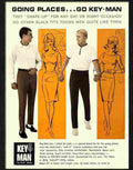 9 key man mod menswear 1960s Advert A4 Photo Print
