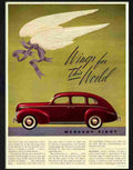9 mercury eight art deco car advert 2 Advert A4 Photo Print