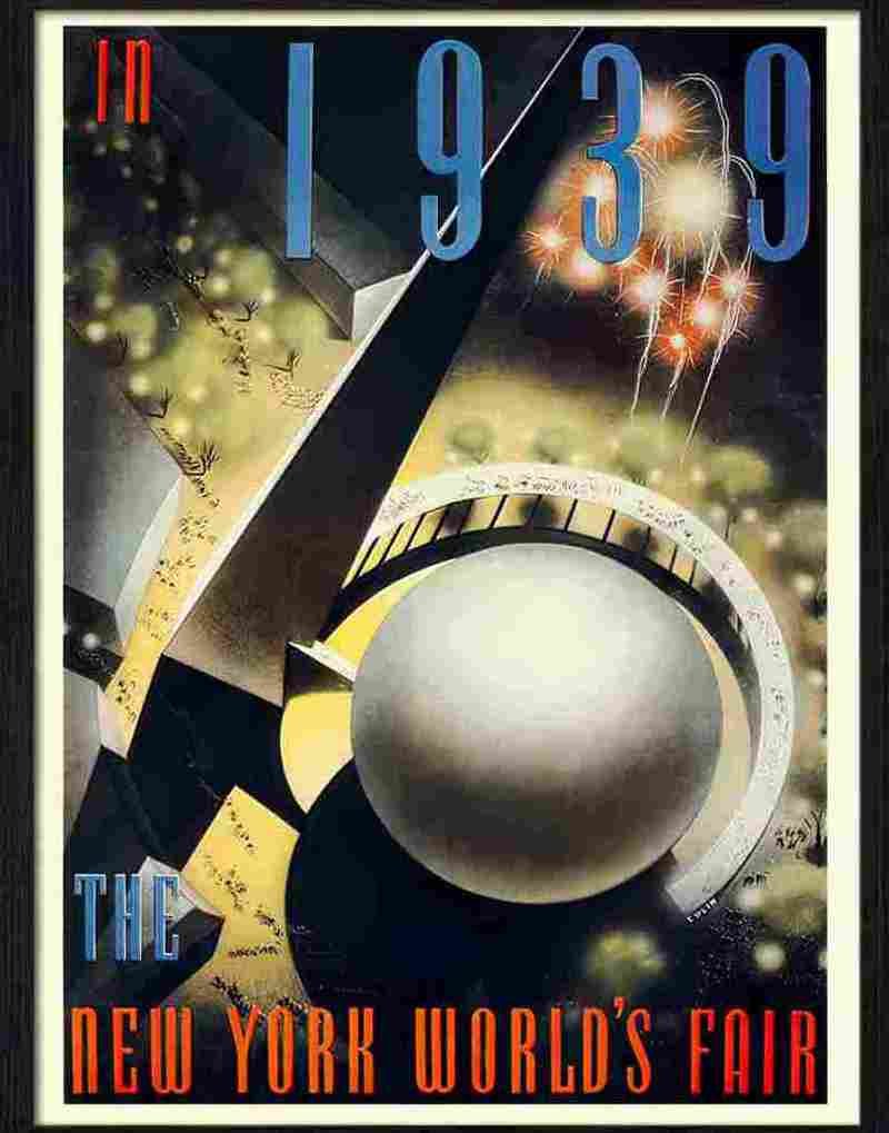 9 new york worlds fair 1939 nembhard culin Advert A4 Photo Print
