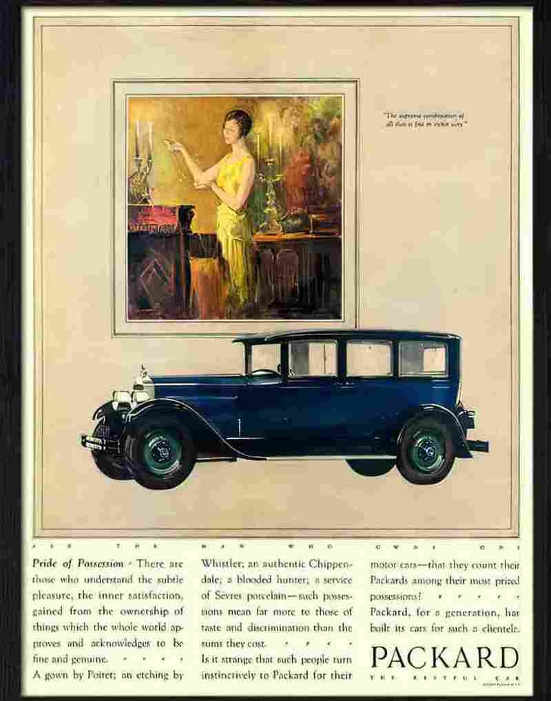 9 packard 1926 2 Advert A4 Photo Print