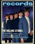 9 rolling stones records magazine cover 1964 Advert A4 Photo Print