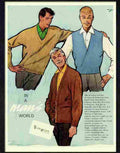 9 simpsons menswear advert 1950s Advert A4 Photo Print