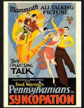 9 syncopation jazz movie postert 1920s Advert A4 Photo Print
