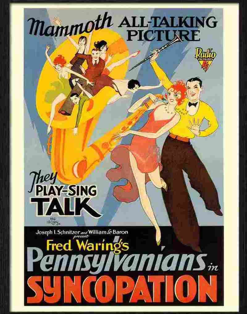 9 syncopation jazz movie postert 1920s Advert A4 Photo Print