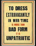 9 to dress extravagantly 2 Advert A4 Photo Print