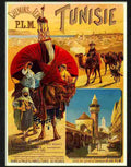 9 tunisia travel poster 1892 Advert A4 Photo Print