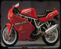 900Ss 91 A4 Photo Print Motorbike Vintage Aged