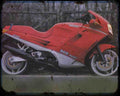 906 Paso 2 A4 Photo Print Motorbike Vintage Aged