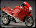 906 Paso 3 A4 Photo Print Motorbike Vintage Aged