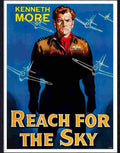 91 kenneth more reach for the sky war movie poster Advert A4 Photo Print