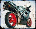 916 Senna 1 A4 Photo Print Motorbike Vintage Aged (2)
