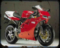 916Sps 2 A4 Photo Print Motorbike Vintage Aged