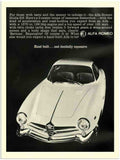 92 alfa romeo car advert 1960s 2 Vintage Advert A4 Photo Print