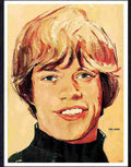 93 rolling stones mick jagger portrait Advert A4 Photo Print