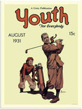 932 youth golf 1930s 2 Vintage Advert A4 Photo Print