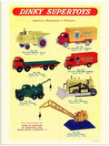 963 dinky toys 2 Vintage Advert A4 Photo Print