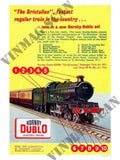 965 hornby train toys 2 Vintage Advert A4 Photo Print
