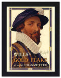 973K wills gold flake cigarette poster 1920s 2 Vintage Advert A4 Photo Print