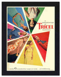 979K tricel fashion advert 2 Vintage Advert A4 Photo Print