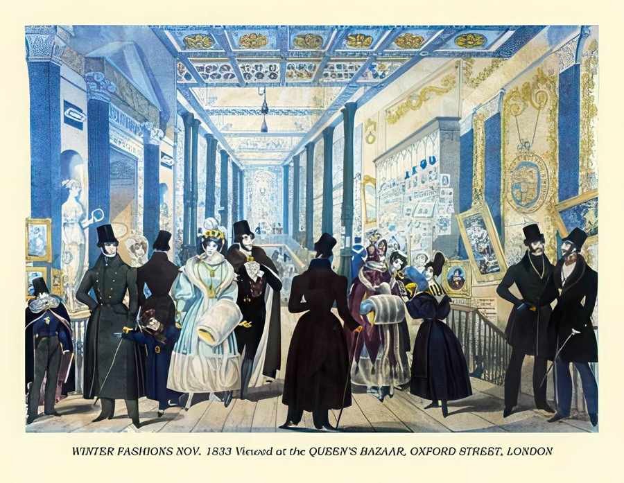 98 Queens Bazaar Ox Vintage Advert A4 Photo Print