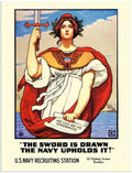 98 navy poster kenyon cox 1914 1918 2 Vintage Advert A4 Photo Print