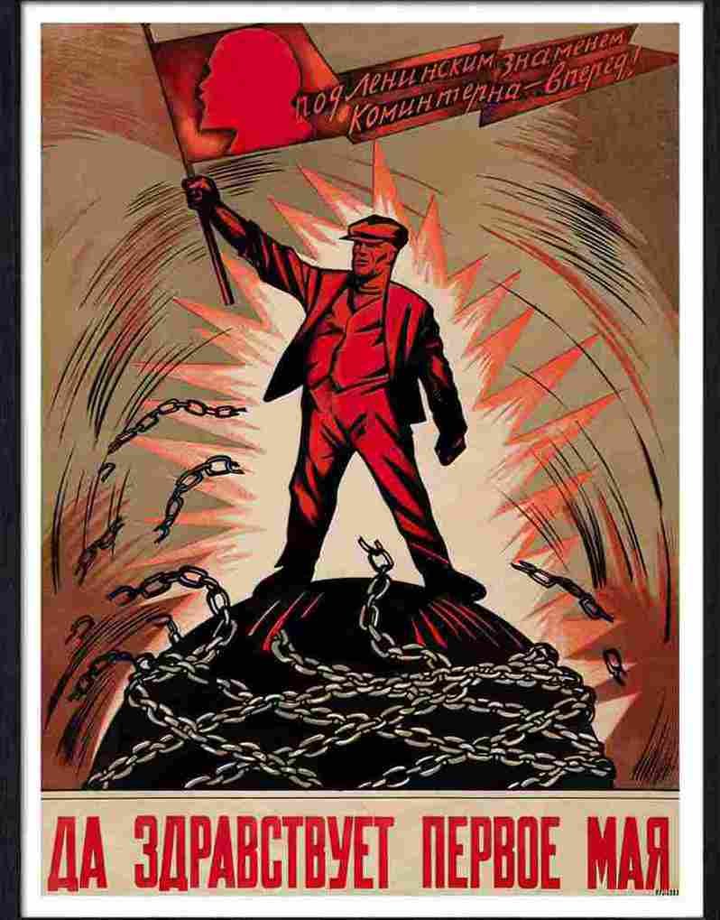98 soviet russian poster Advert A4 Photo Print