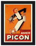 986 aperitif amer picon severo pozzati art deco drinks poster poster 1920s 2 Vintage Advert A4 Photo Print